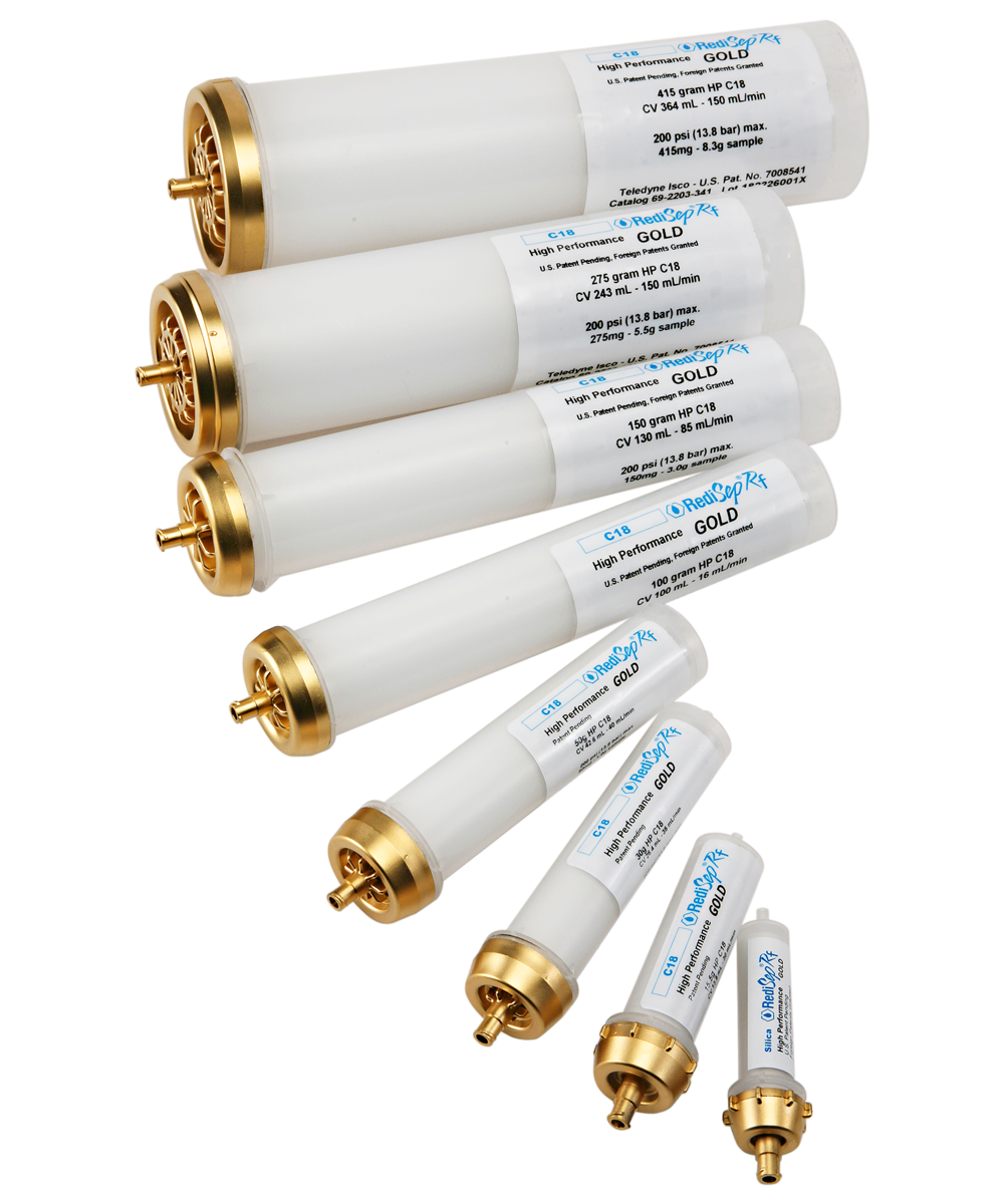 RediSep Gold Normal Phase Columns | Teledyne LABS
