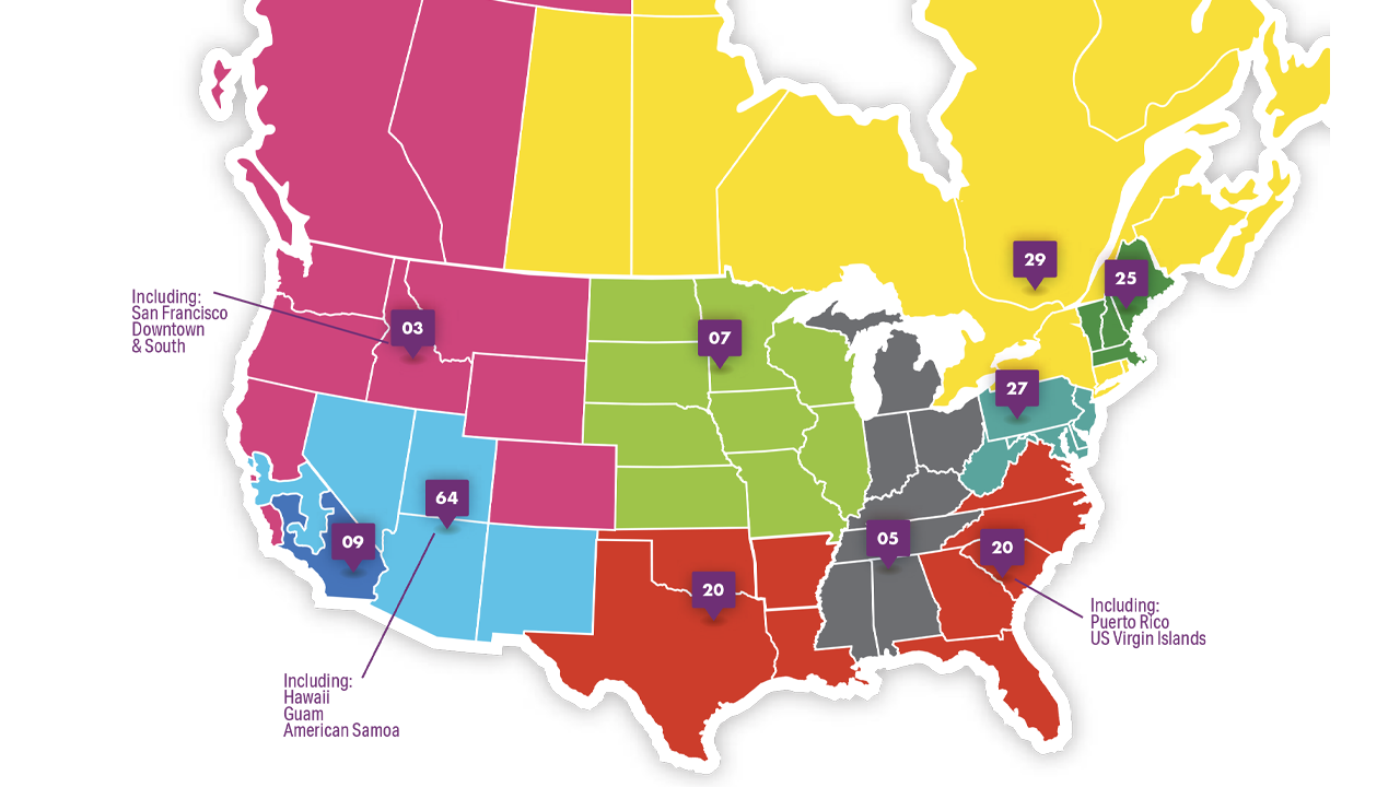 north american sales terriroties 