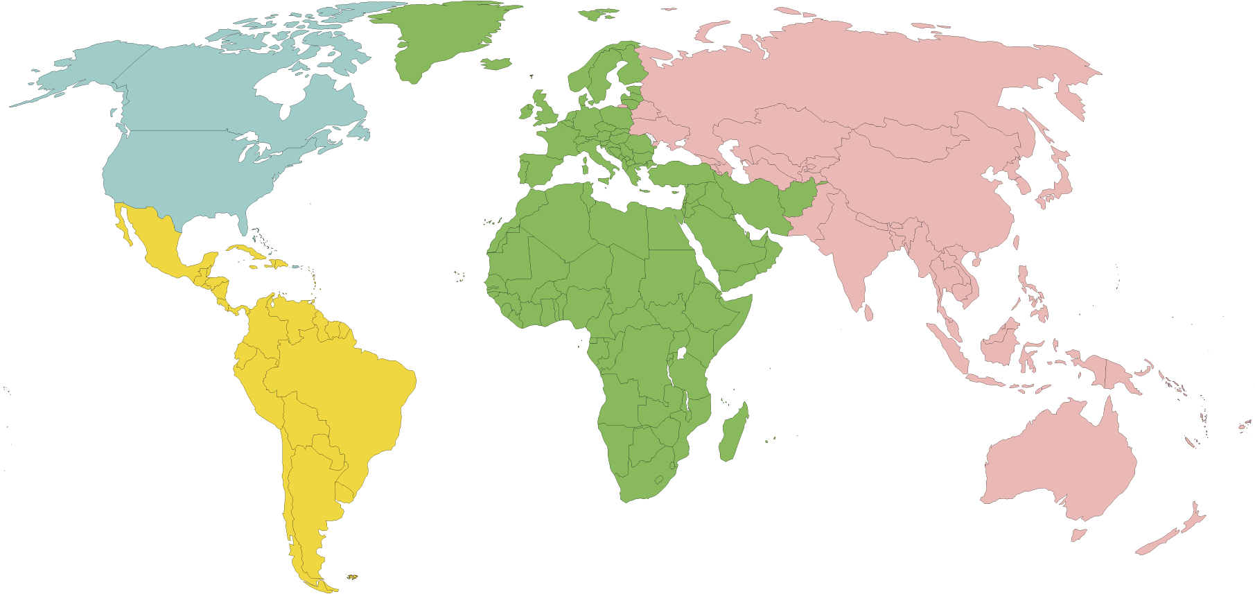 World Territories Map