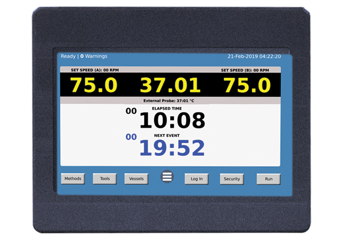CD-14 display showing speed and time