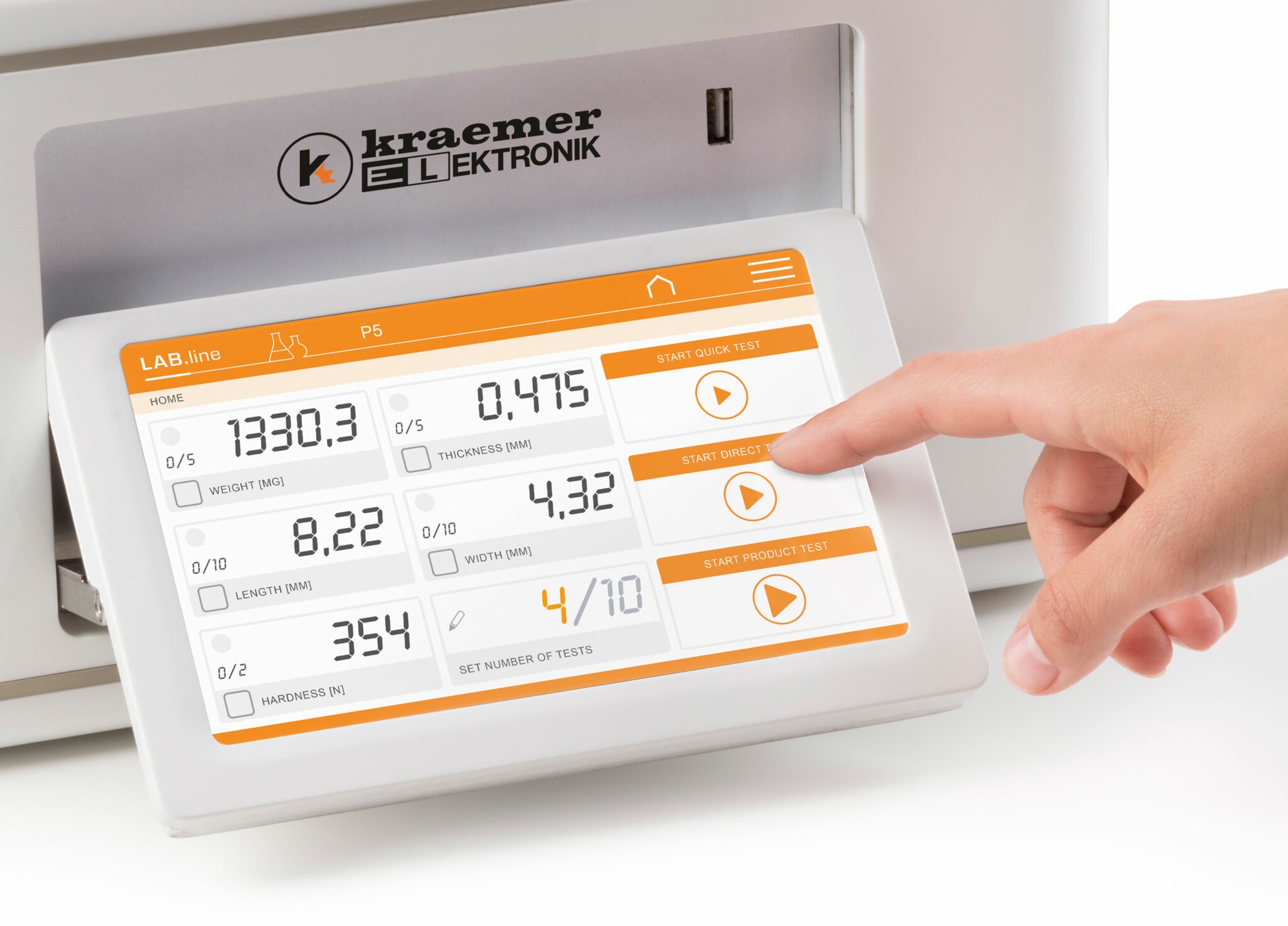 P-series Semi-Automatic Tablet Tester | Teledyne LABS