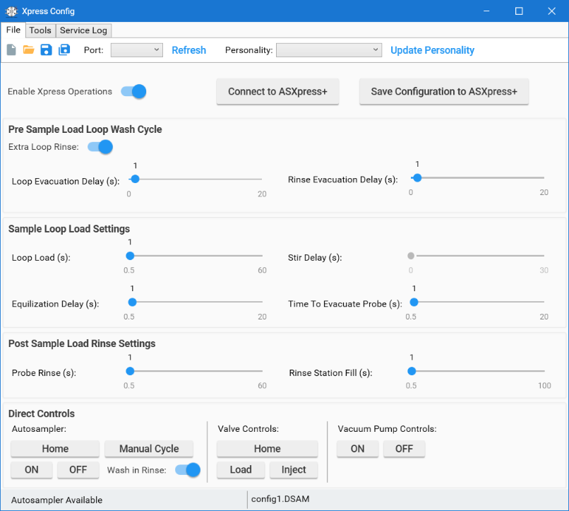 Xpress Configuration